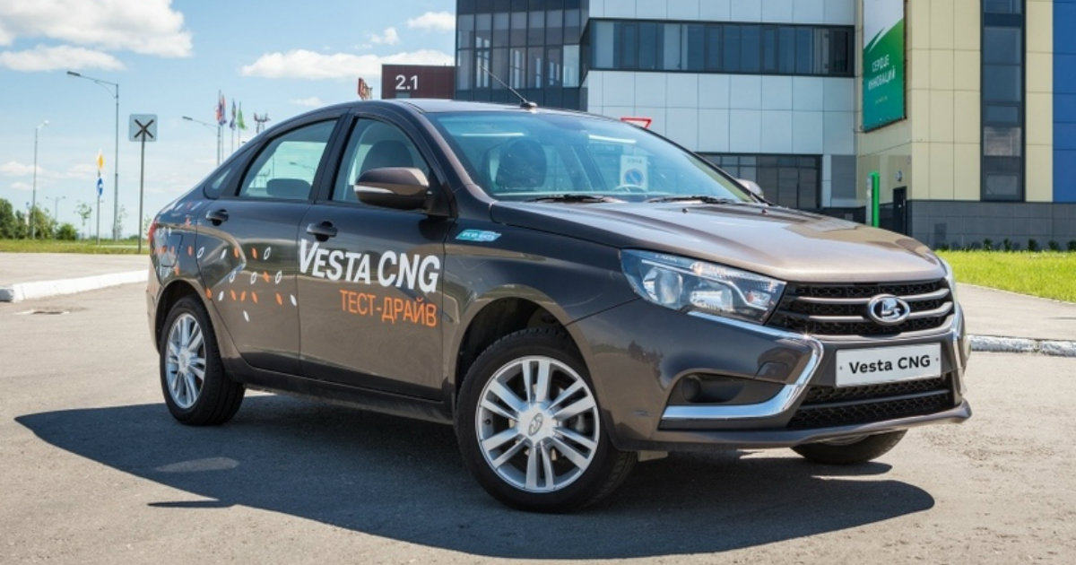 Lada Vesta CNG © Lada.ru