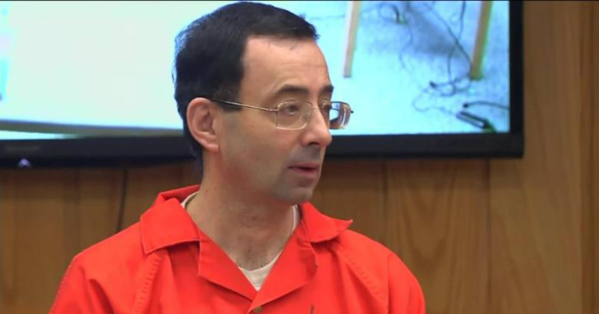 Larry Nassar, médico acusado de abuso sexual © YouTube/screenshot