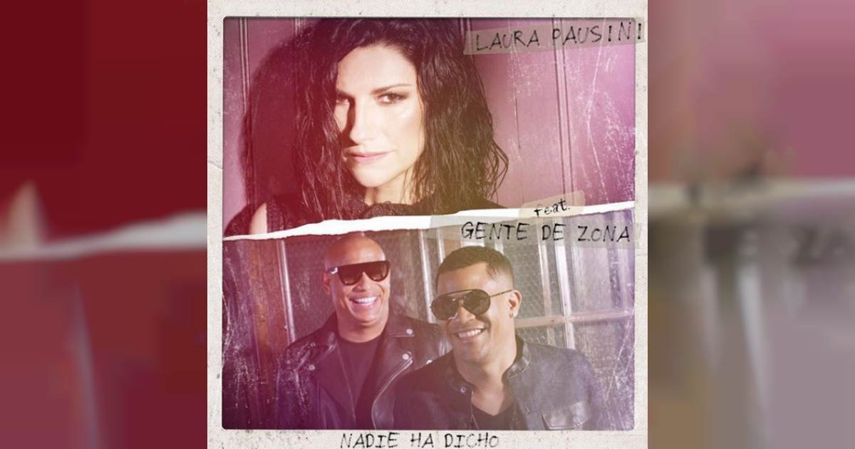 Gente de Zona y Laura Pausini juntos para el remix del tema "Nadie ha dicho" © Instagram/Randy Malcom