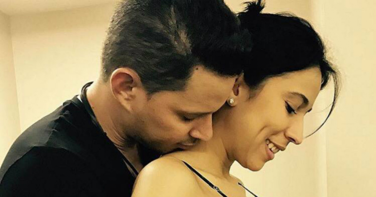 Leoni Torres y Yuliet Cruz posando juntos © Instagram / Leoni Torres