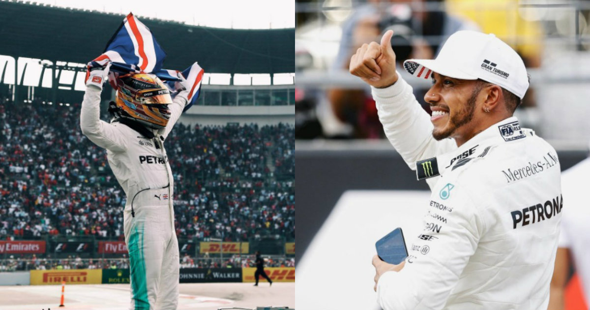Hamilton gana su cuarto campeonato mundial de Fórmula 1 © Instagram/lewishamilton