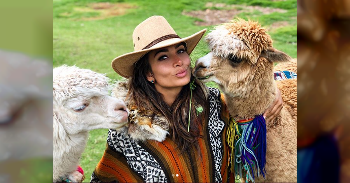 Lisandra en Machu Pichu © Instagram / Lisandra Silva
