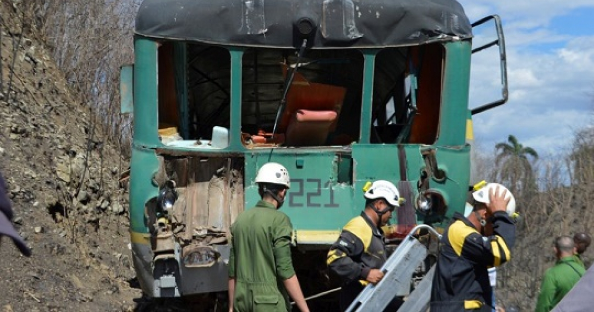 Accidente ferroviario en Sancti Spíritus © Carlos Luis Sotolongo Puig/ Escambray