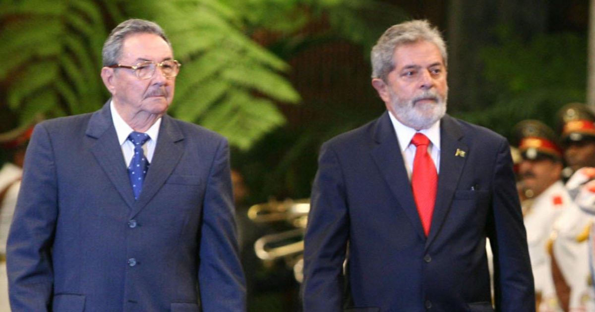 Raúl Castro y Lula da Silva © Wikimedia Commons
