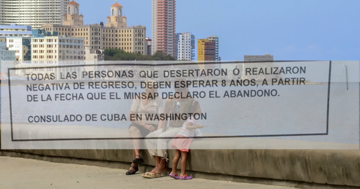 Comunicado del gobierno cubano con La Habana de fondo © CiberCuba