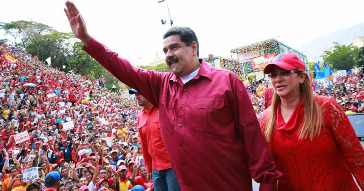 Nicolás Maduro, presidente de Venezuela, este 1ro de mayo. © Nicolás Maduro / Twitter