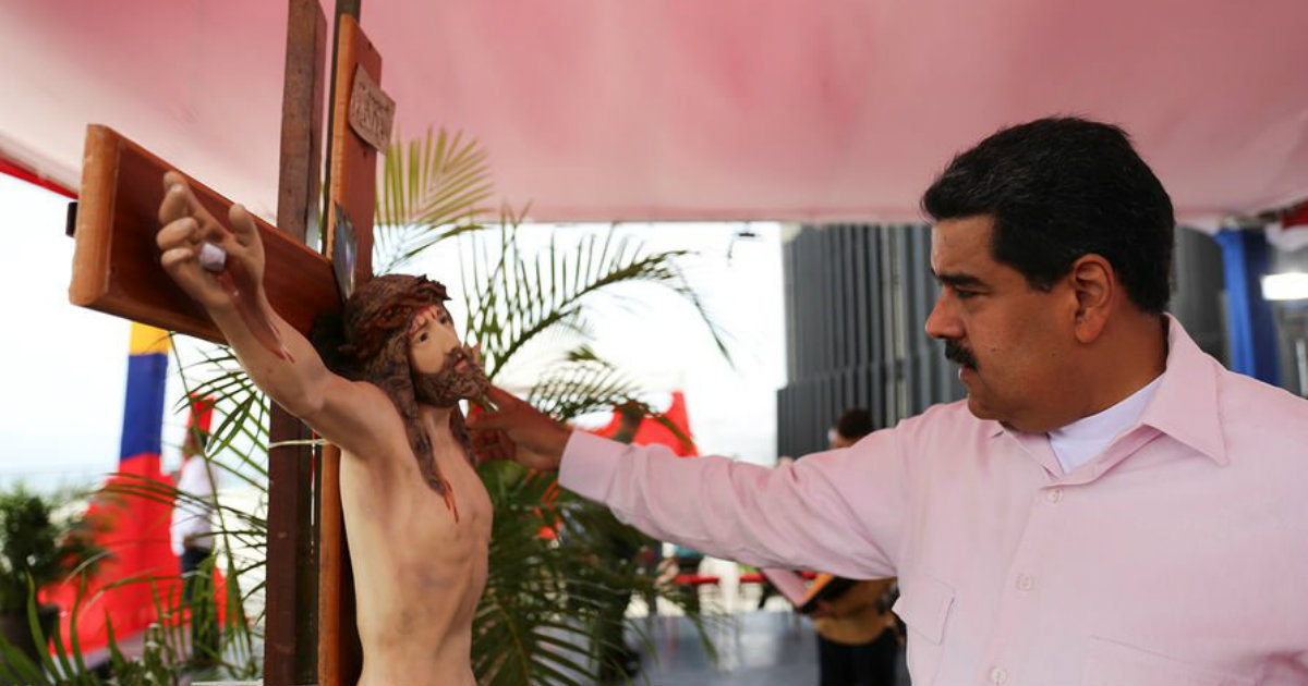 Nicolás Maduro, en la lista panameña de "alto riesgo" por blanqueo de dinero. (Foto de archivo) © Maduro / Twitter