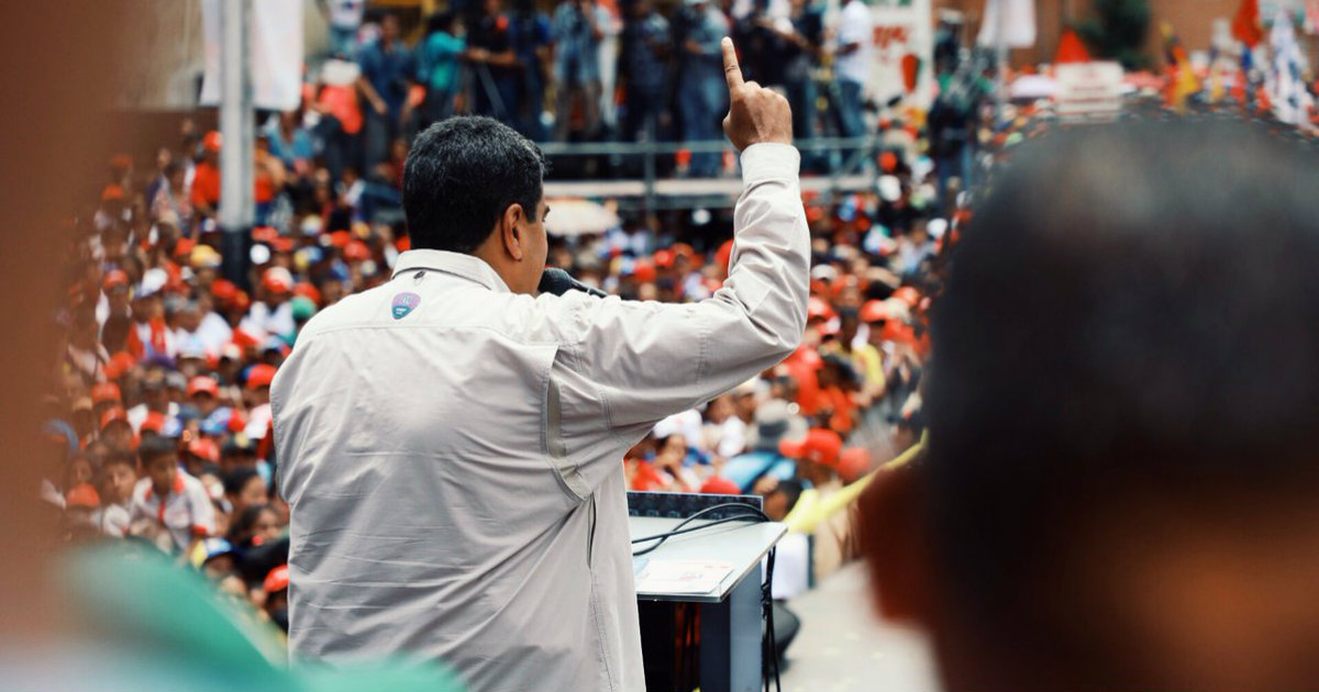 Maduro, en un mitin. © Maduro / Twitter