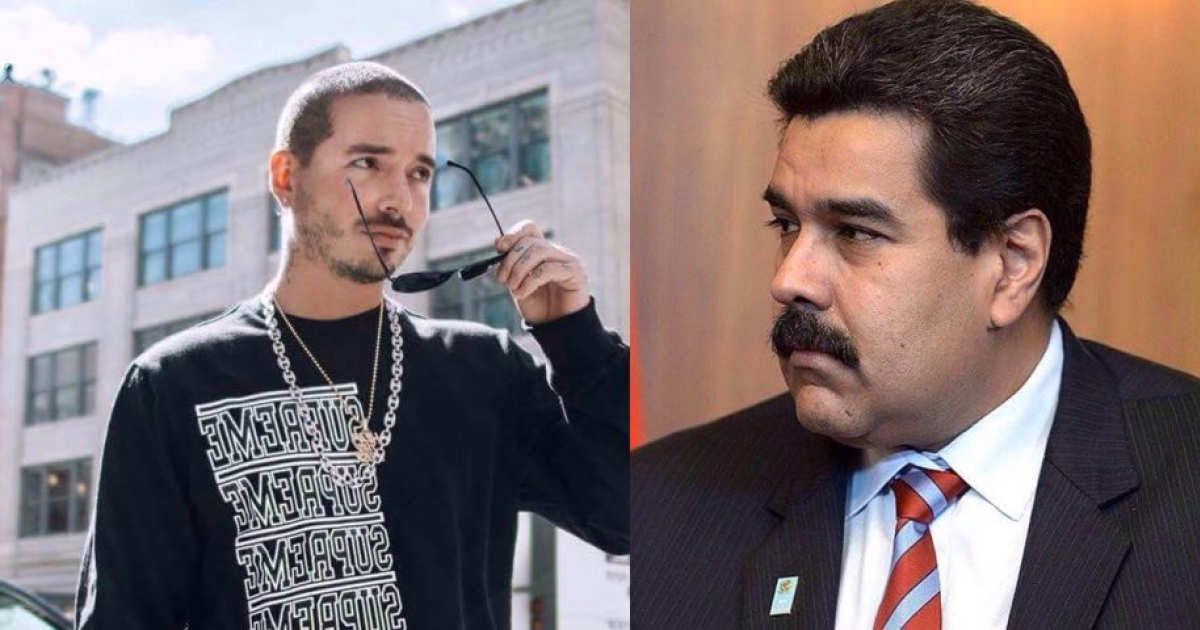 J Balvin arremete contra Nicolás Maduro © Instagram de J Balvin/ kremlin.ru