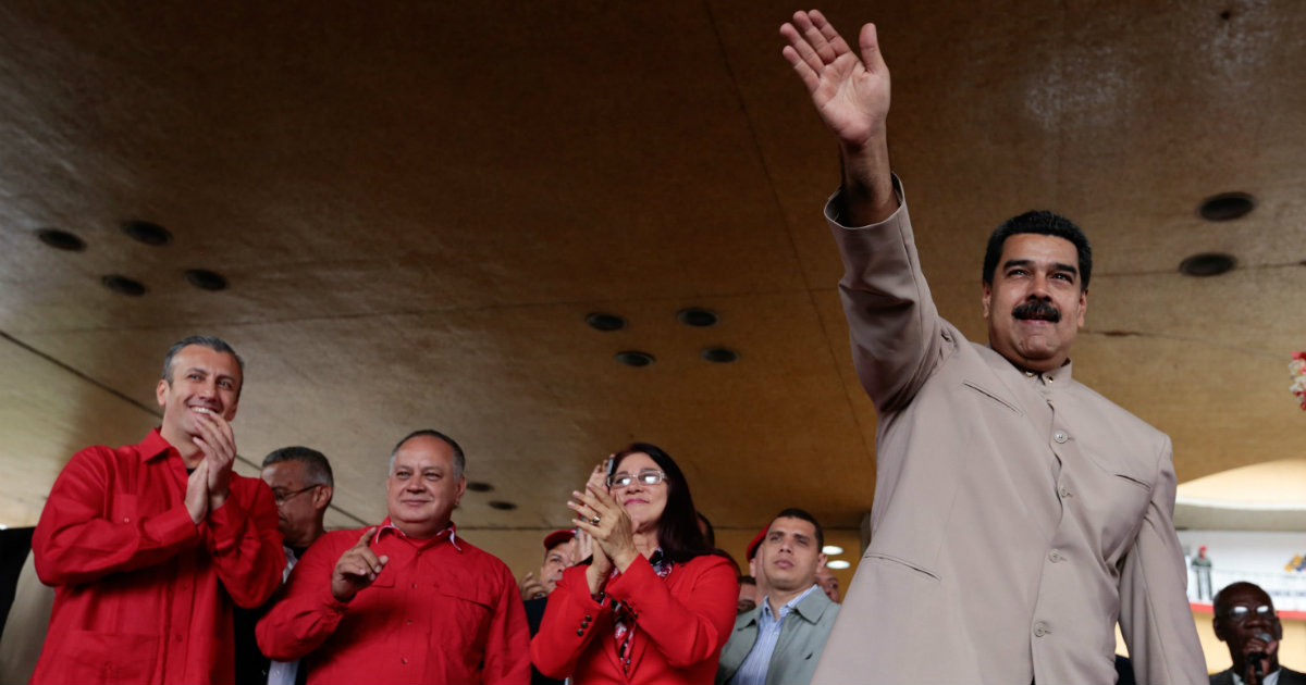 Maduro en un acto gubernamental © La Patilla