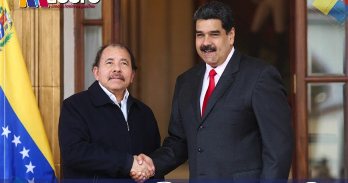 Daniel Ortega y Nicolás Maduro. © Osly Hernández/ Twitter 