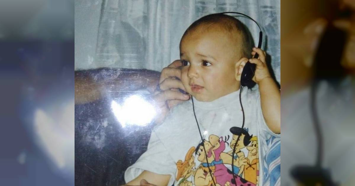 Maluma cuando bebé © Manuela Londoño / Instagram