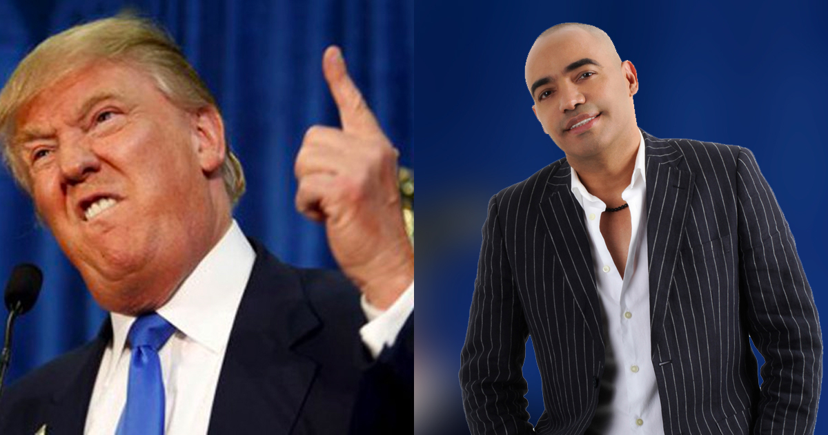 Donald Trump y Manolín © CiberCuba