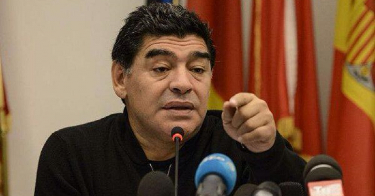 Diego Armando Maradona © Facebook/ Maradona