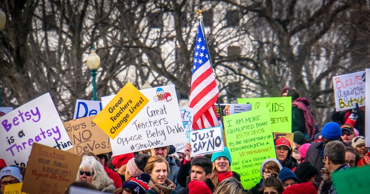 Manifestación del 29 de enero de 2017 en Washington DC. © Ted Eytan/ Flickr