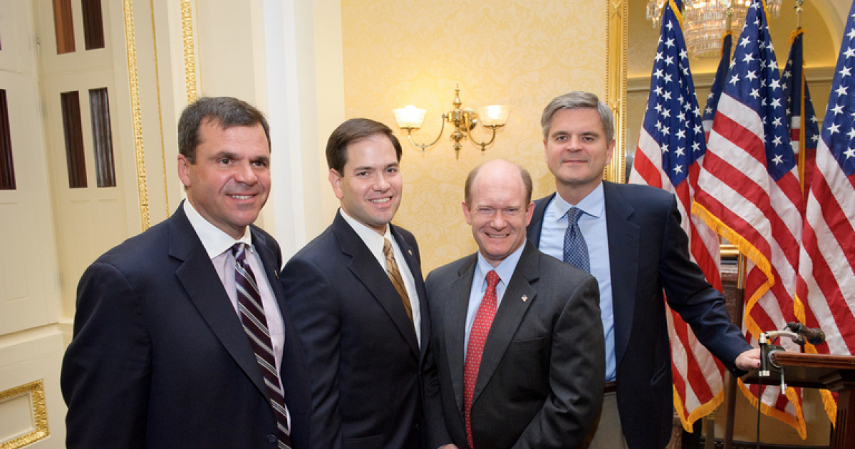 Marco Rubio © Senador Chris Coon/ Flickr