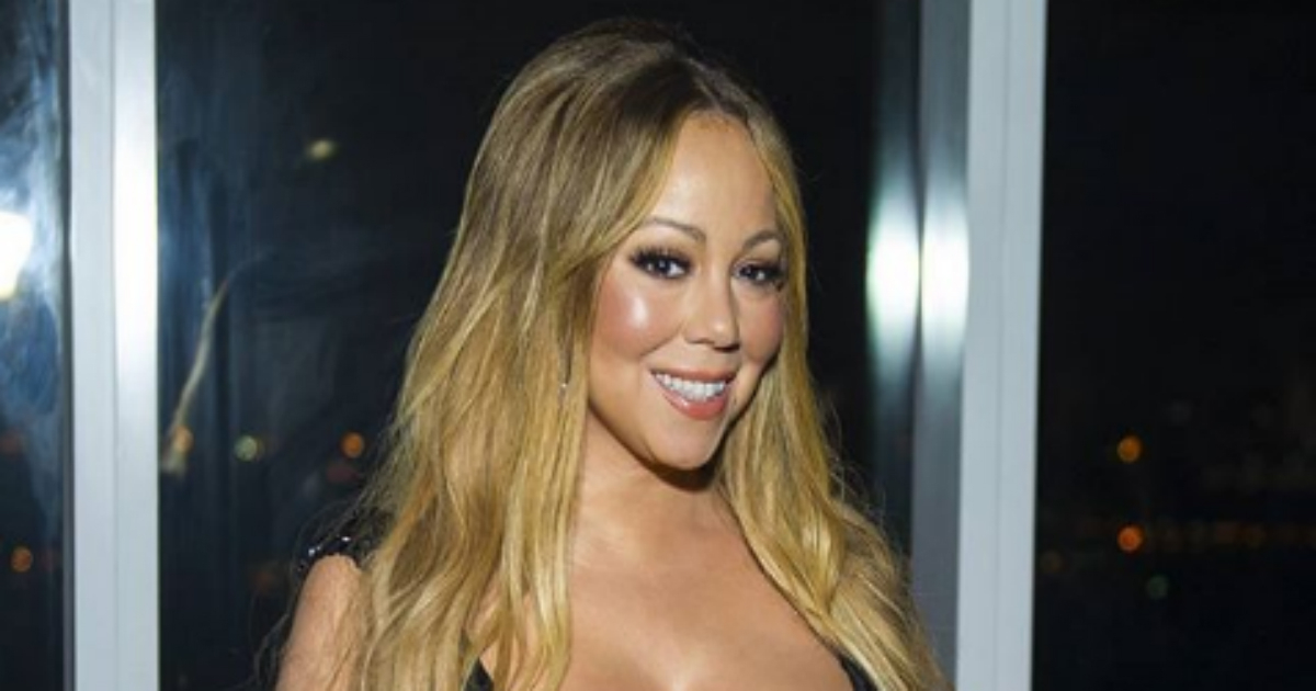 La cantante estadounidense posa en una fiesta © Instagram / Mariah Carey