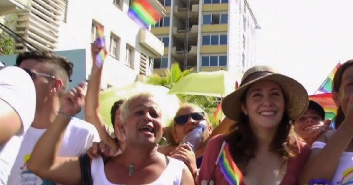 Mariela Castro marcha LGBT © HBO/Twitter