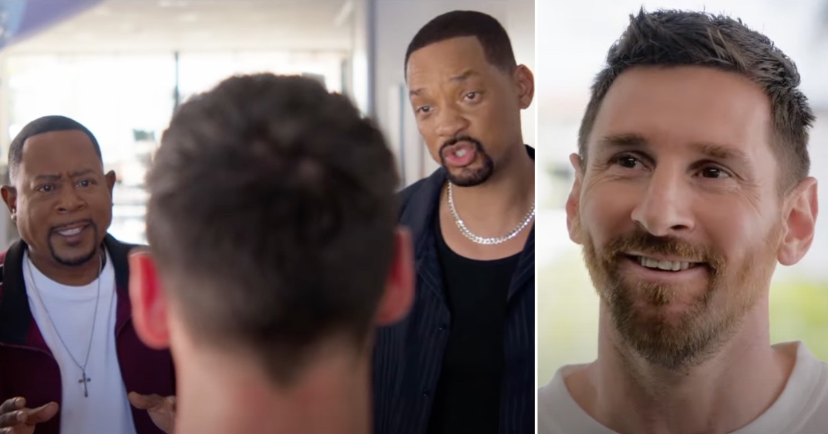 Lionel Messi sorprende al hablar en inglés para promocionar "Bad Boys: Ride or Die", la nueva entrega de Will Smith y Martin Lawrence