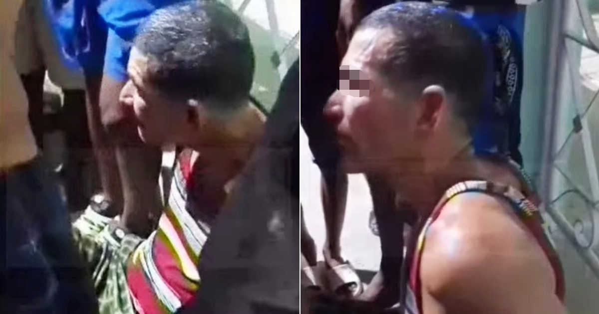 Vecinos detienen a hombre acusado de robar el celular a una niña en Santiago de Cuba
