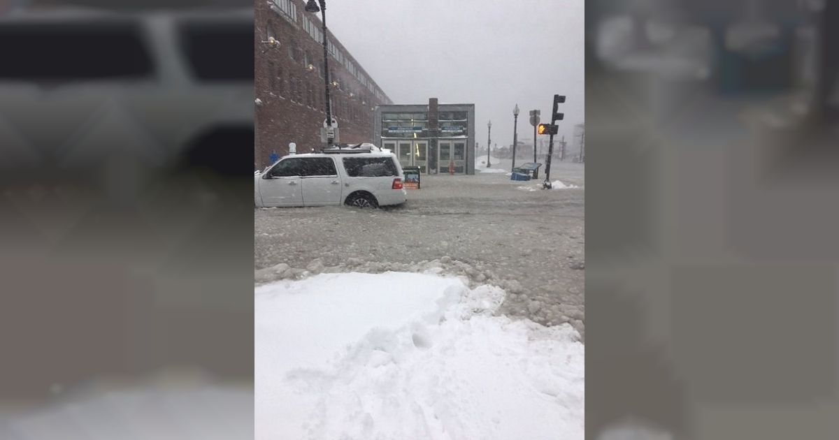 Bomba ciclónica en Boston 2018 © MBTA