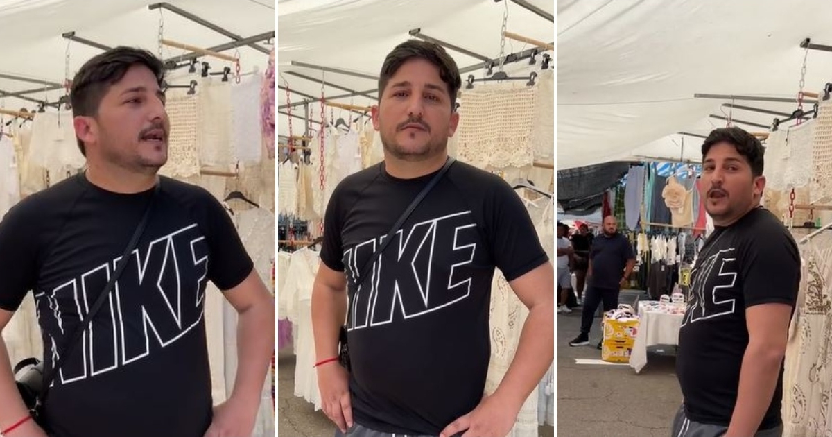 Hijo de Antolín El Pichón divierte en España con su estilo de ventas "a lo cubano"