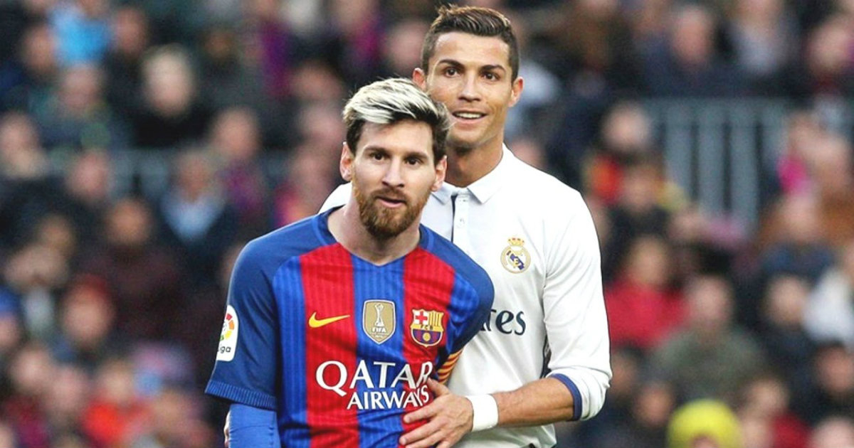 Leo Messi y Cristiano Ronaldo © YouTube
