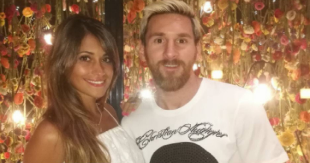 Leo Messi y Antonella Roccuzzo © Instagram/Leo Messi