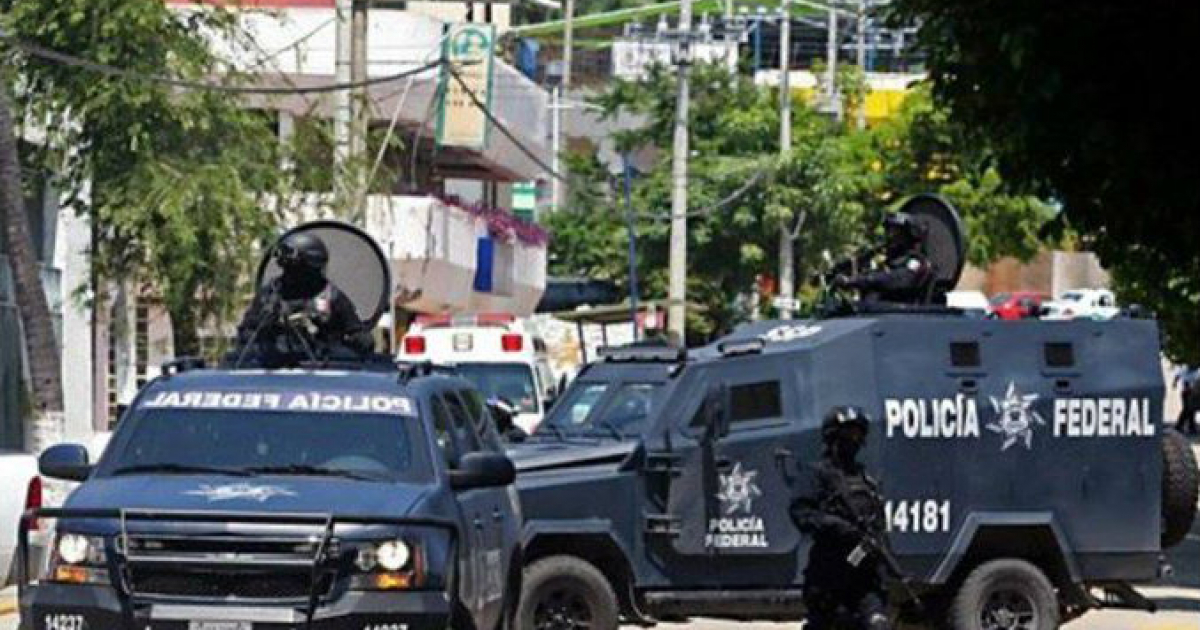 Agentes de la policía federal de México en un operativo © Wikimedia Commons / Archivo