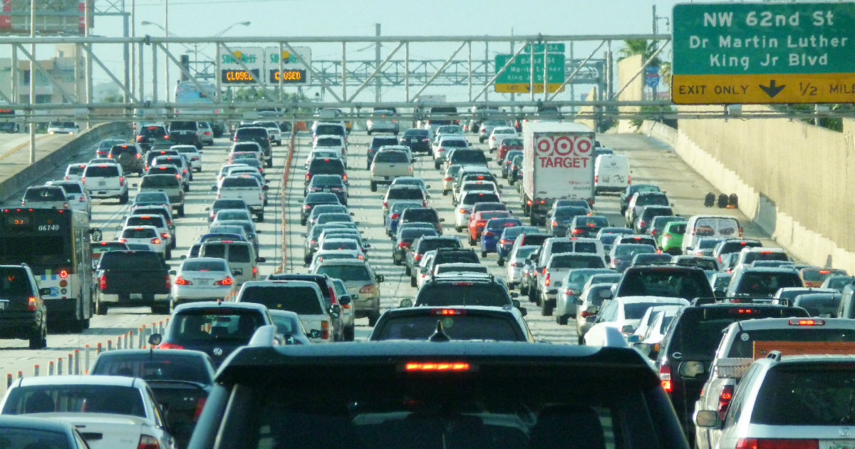 Tráfico en Miami © Wikimedia