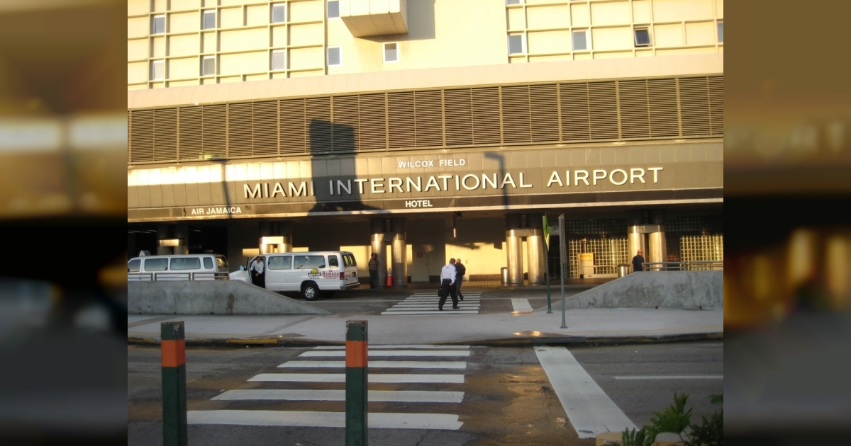 Aeropuerto-Miami © Wikimedia commons.