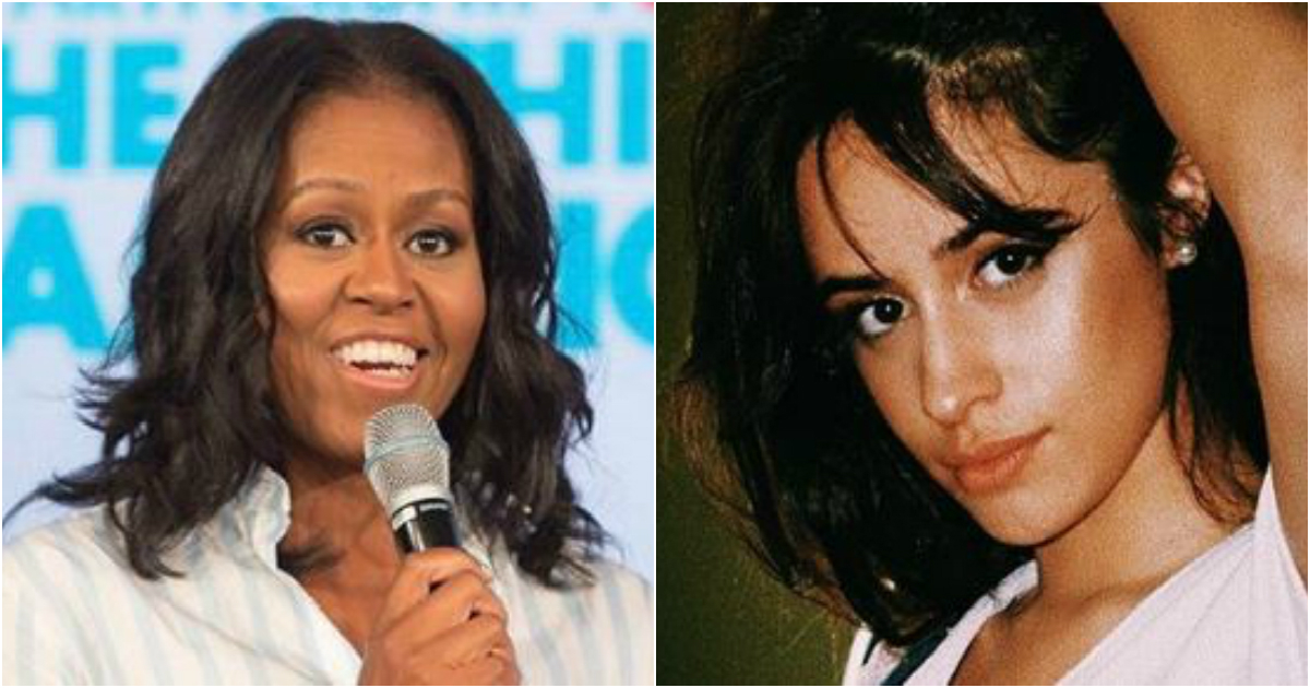 Michelle Obama y Camila Cabello. © Instagram / Michelle Obama y Camila Cabello.