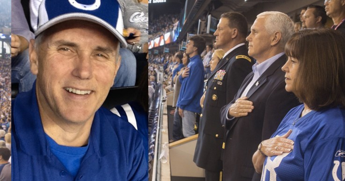 Mike Pence se va de los Colts © The Right Scoops