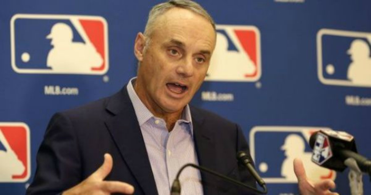 Rob Manfred © Ab Baseball/Twitter