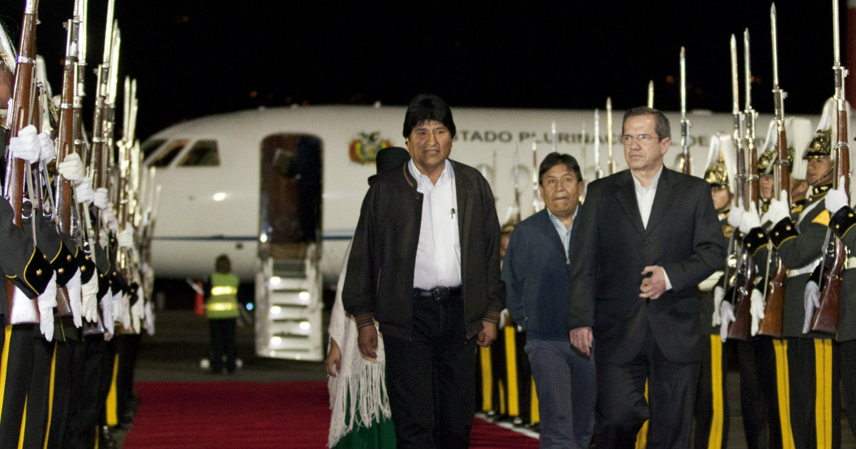 Evo Morales en una imagen de archivo © Wikimedia Commons