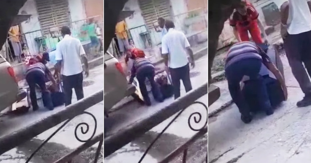 Féretro se desploma de vehículo fúnebre en una calle de Santiago de Cuba