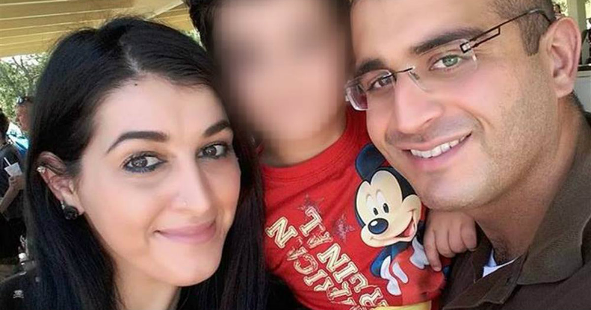 Omar Mateen junto a su mujer y su hijo © NbcNews