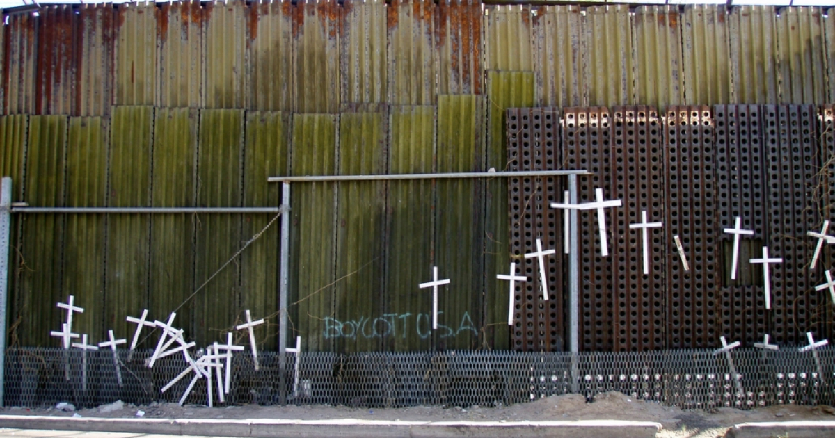 Muro-entre-Estados-Unidos-y-México © Flickr