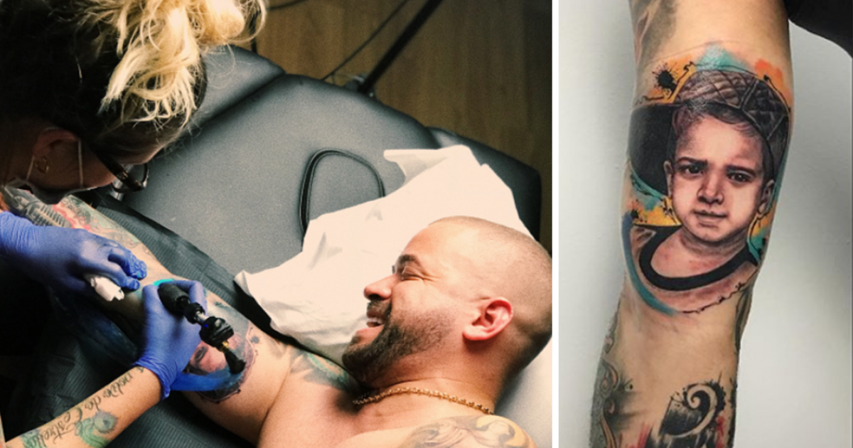 Nuevo tatuaje de Nacho © Instagram del artista