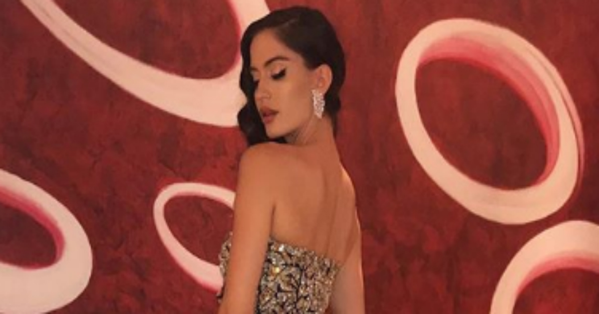 Natalia Barulich, novia de Maluma, en los Billboard Latinos © Instagram / Natalia Barulich