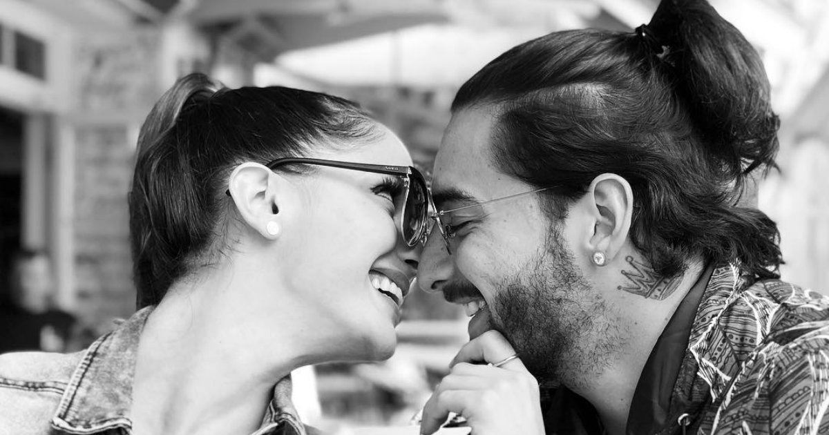 Maluma y su pareja Natalia Barulich © Instagram/ Maluma