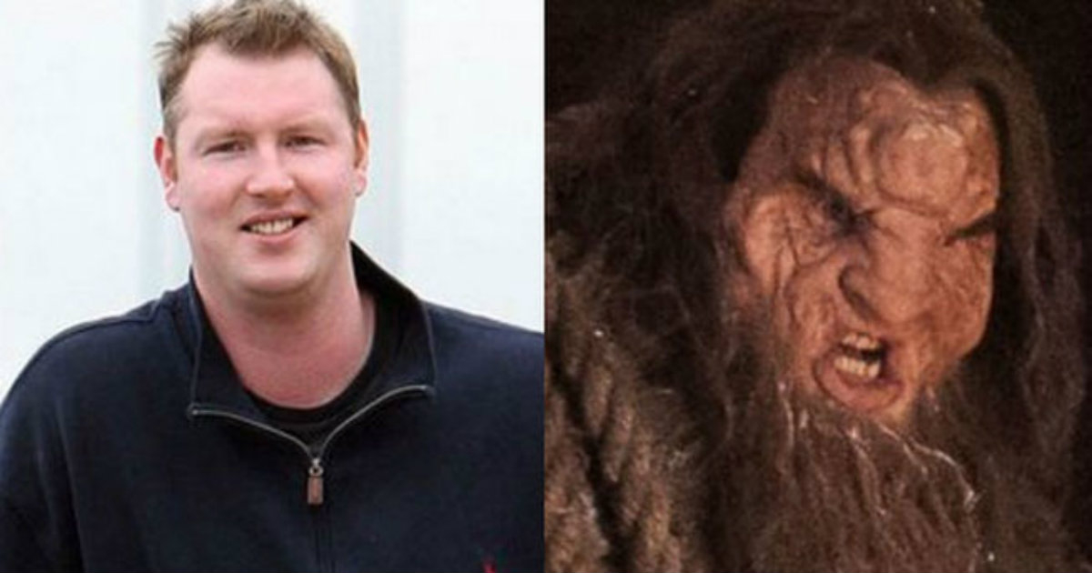 El actor Neil Fingleton interpretando al gigante de 'Juego de Tronos' © Cuatro