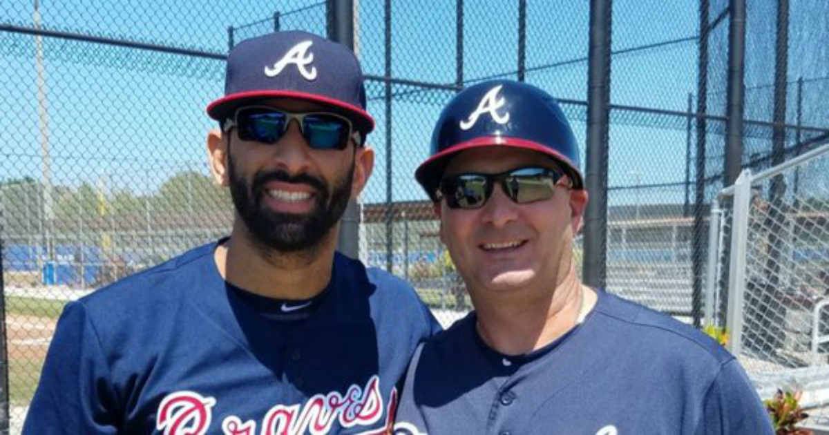 José Bautista y Néstor Pérez © RFE Béisbol y Sófbol /Twitter