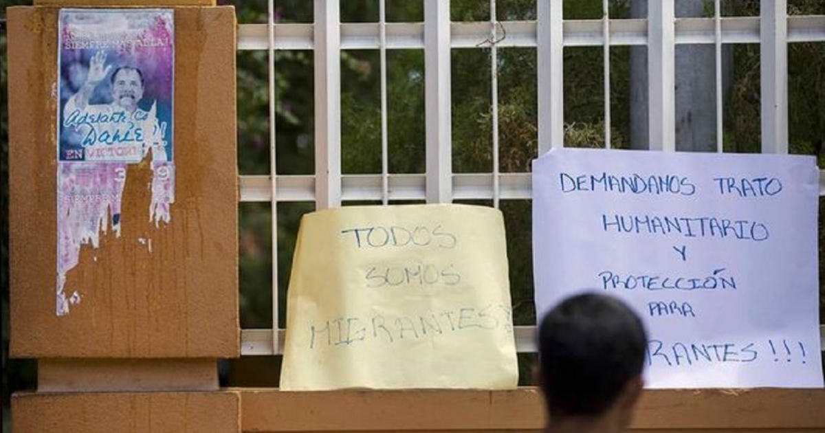 Protestas en Nicaragua por política de "cierre de fronteras" a emigrantes © Holaciudad.com