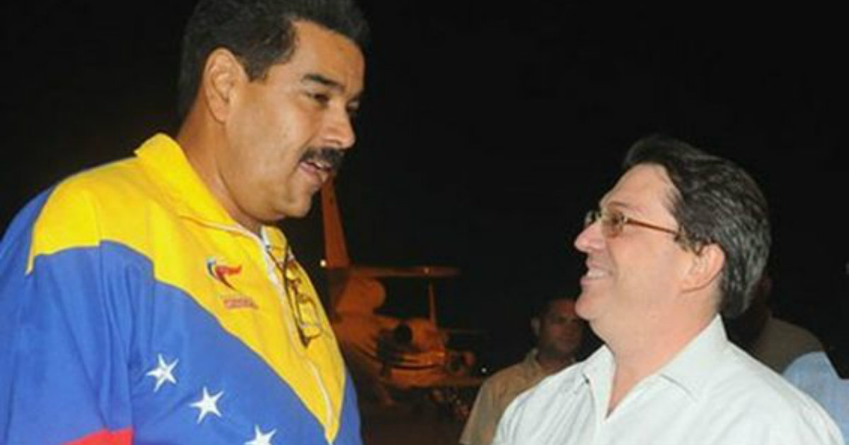 El presidente Nicolás Maduro junto a Bruno Rodríguez © República