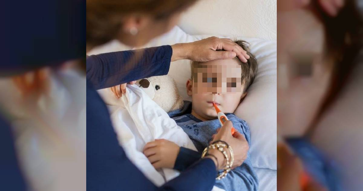Niño enfermo © CDC/Facebook