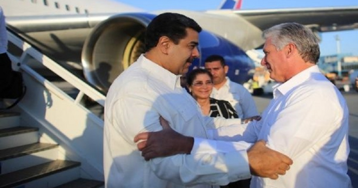 Nicolás Maduro y Miguel Díaz-Canel © @PresidencialVen