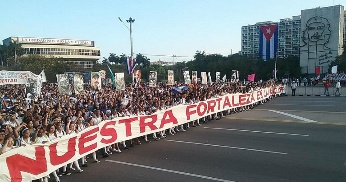 Así fue el desfile este 1ro. de mayo en la Plaza de la Revolución de La ...