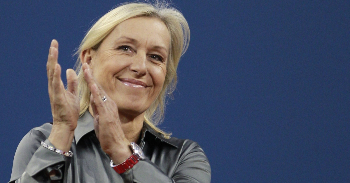 Martina Navratilova © Huffington Post