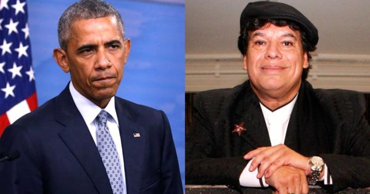 Sentidas palabras de despedida de Obama a Juan Gabriel © Infobae